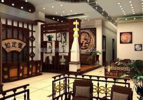 簡(jiǎn)約小型足浴店裝修效果圖片