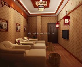 主題足浴店裝修設(shè)計(jì)裝飾圖