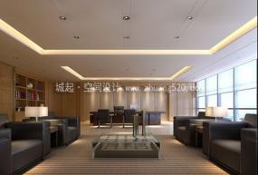 大氣簡約風(fēng)格辦公室裝飾設(shè)計(jì)效果圖