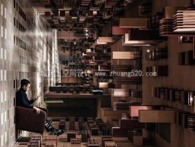 現(xiàn)代簡(jiǎn)約風(fēng)格電影院裝修效果圖