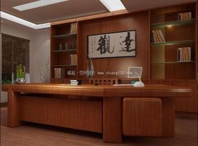 中式傳統(tǒng)辦公室設計裝飾圖