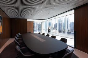 某公司大型辦公室吊頂設(shè)計效果圖片大全