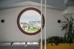 100平loft辦公室效果圖