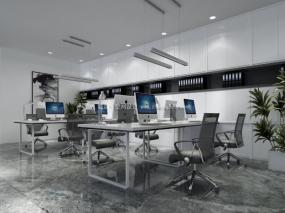 現(xiàn)代廠房辦公室設(shè)計效果圖圖片