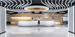 上海嘉定現(xiàn)代簡約辦公區(qū)設計圖