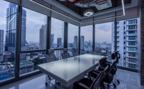科技感律師會(huì)所式辦公室設(shè)計(jì)