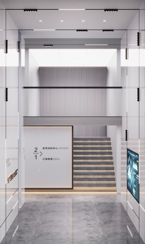 后現(xiàn)代辦公空間裝修效果圖