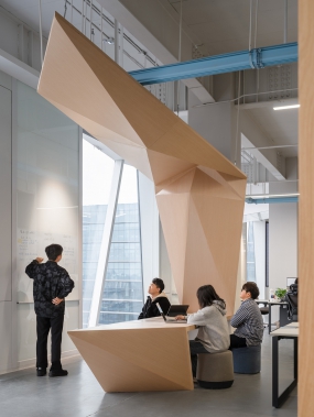 最新辦公室簡單風格裝修效果圖大全