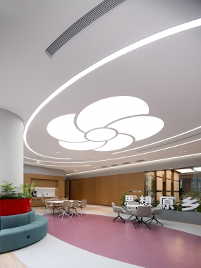 電商企業(yè)辦公室設計裝修圖