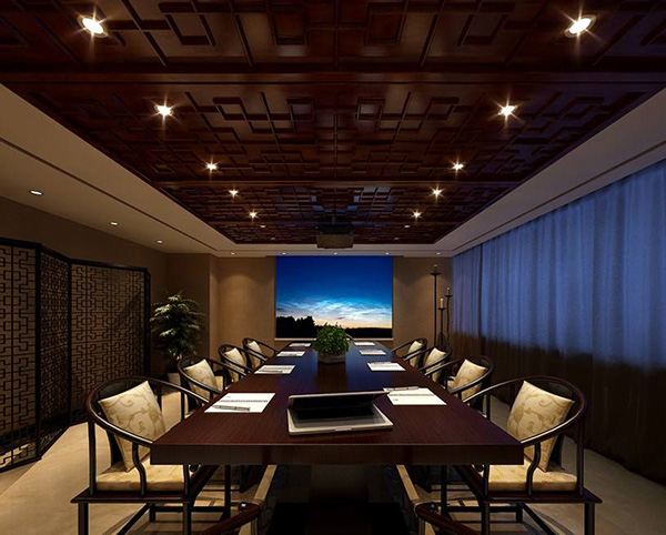 中式<a href=http://tt45tt.cn/pictrue/bgs target=_blank class=infotextkey>辦公室裝修效果圖</a>片